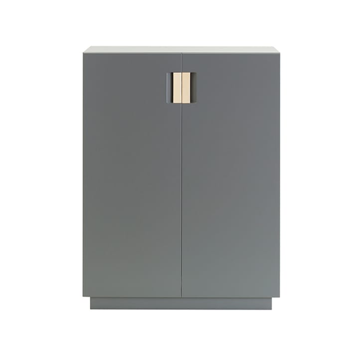 Armoire Frame 80 High  - storm grey, cuir natural, 42 cm - Asplund