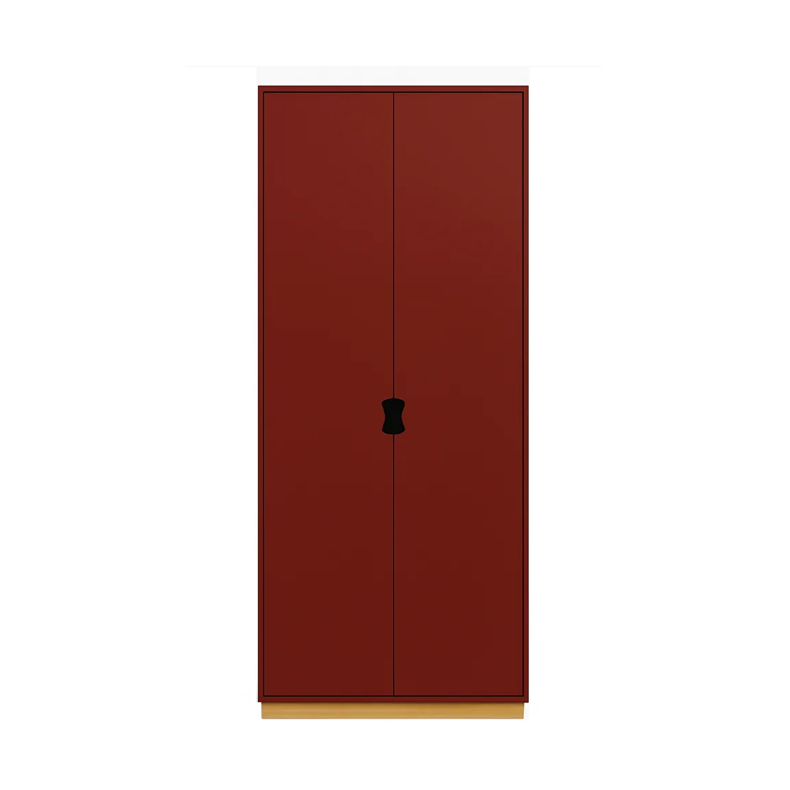 Armoire haute Snö F, Brown red, profondeur : 30 cm Asplund