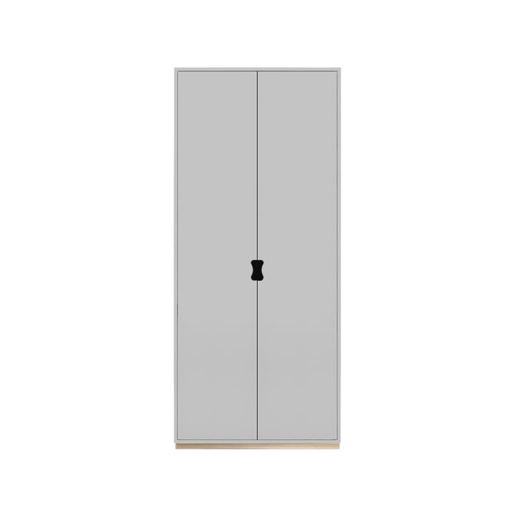 Armoire haute Snö F - light grey, base en bouleau, dj.30 cm - Asplund