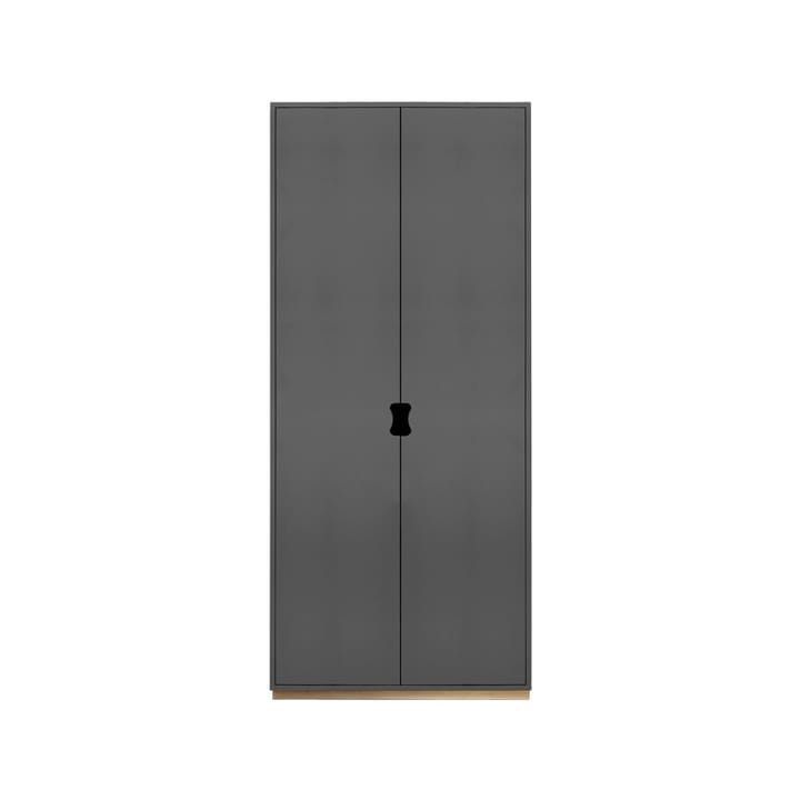 Armoire haute Snö F - Storm grey, base en bouleau, dj.42 cm - Asplund