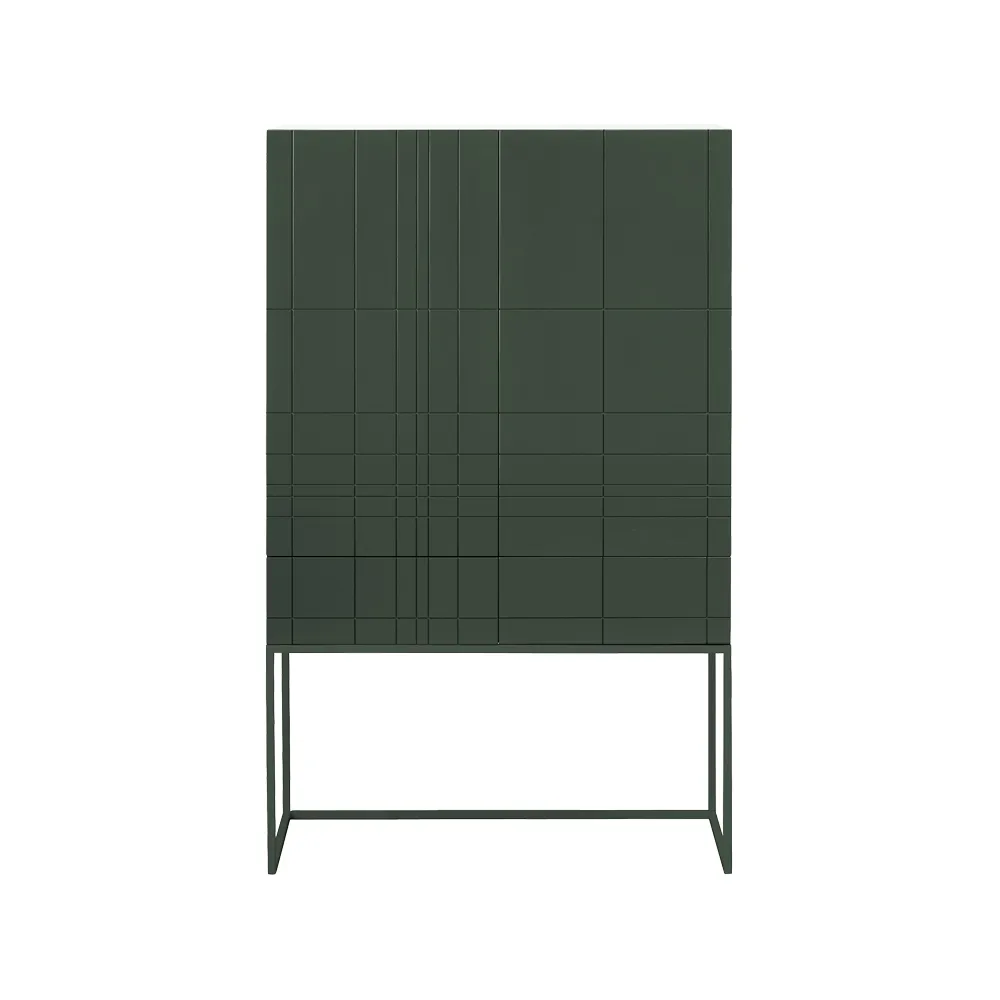 Armoire Kilt Light, green khaki Asplund