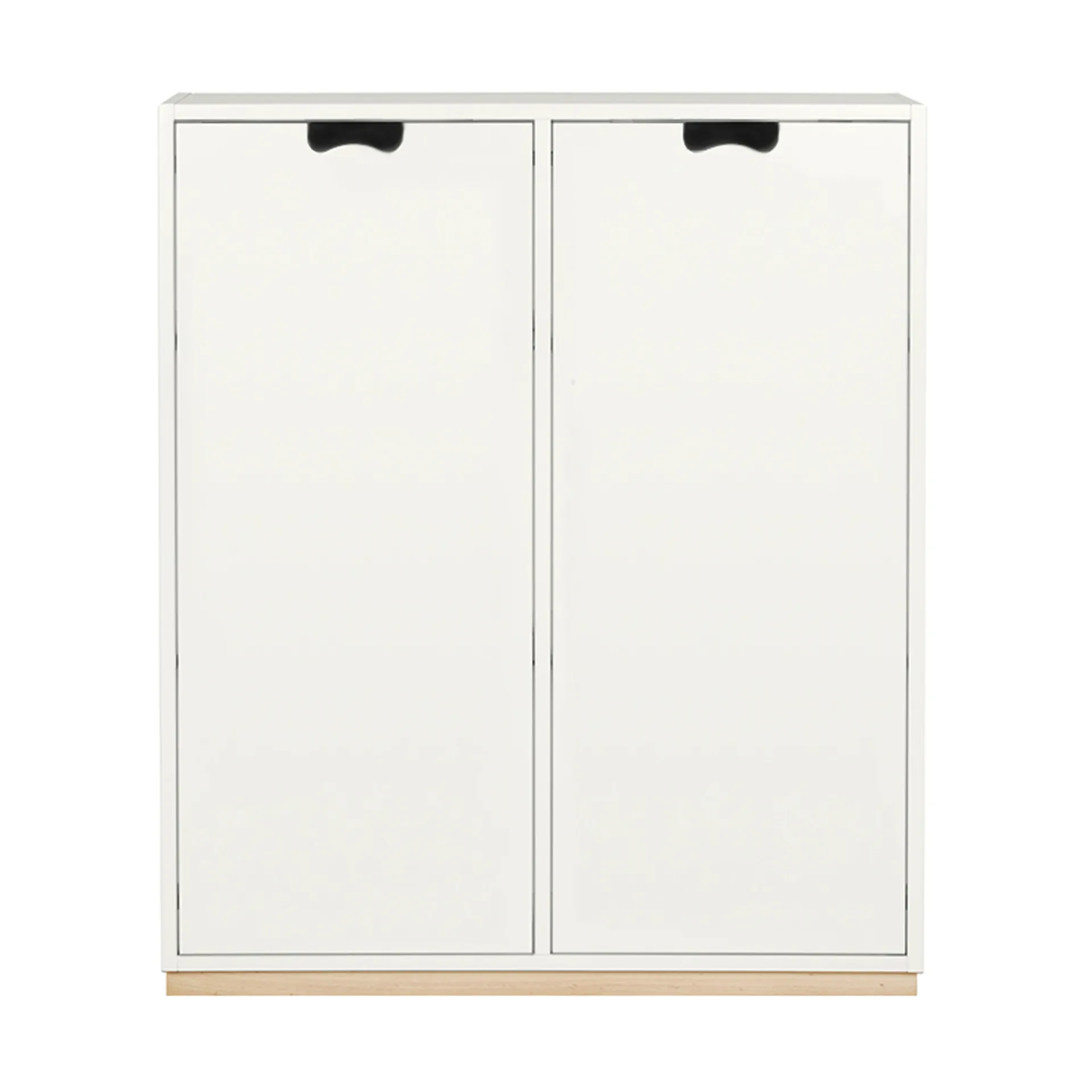Armoire Snö E, white, base en bouleau, portes opaques, dj.42 cm Asplund