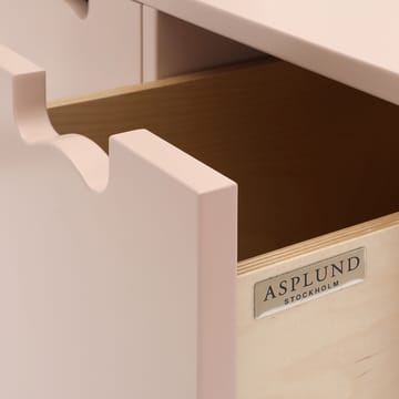 Commode Snö A - rose, support en bouleau - Asplund