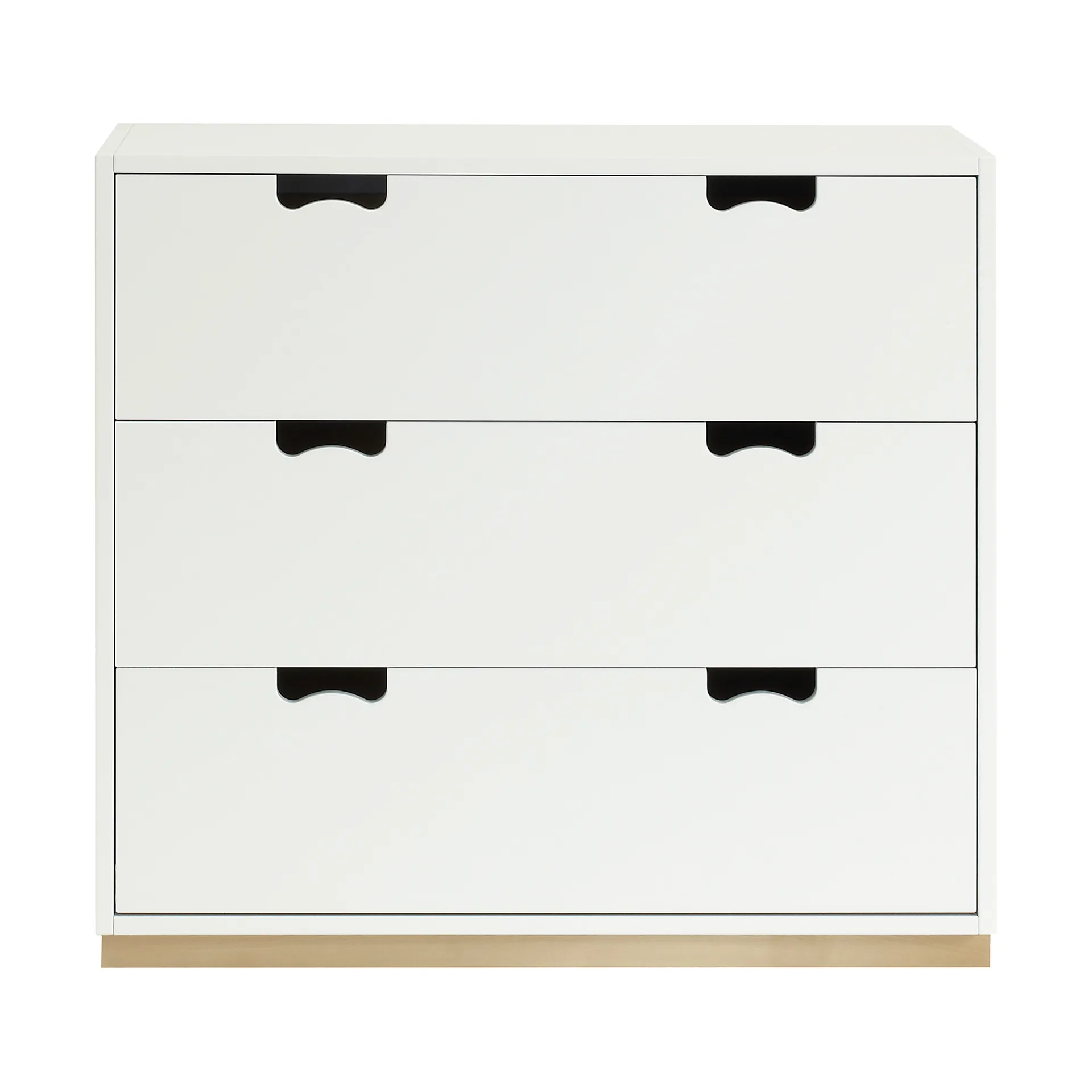 Commode Snö A3, white, support en bouleau Asplund