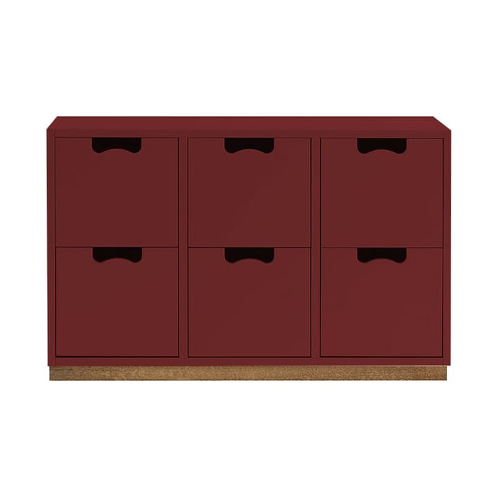 Commode Snö B2 - Brown red - Asplund