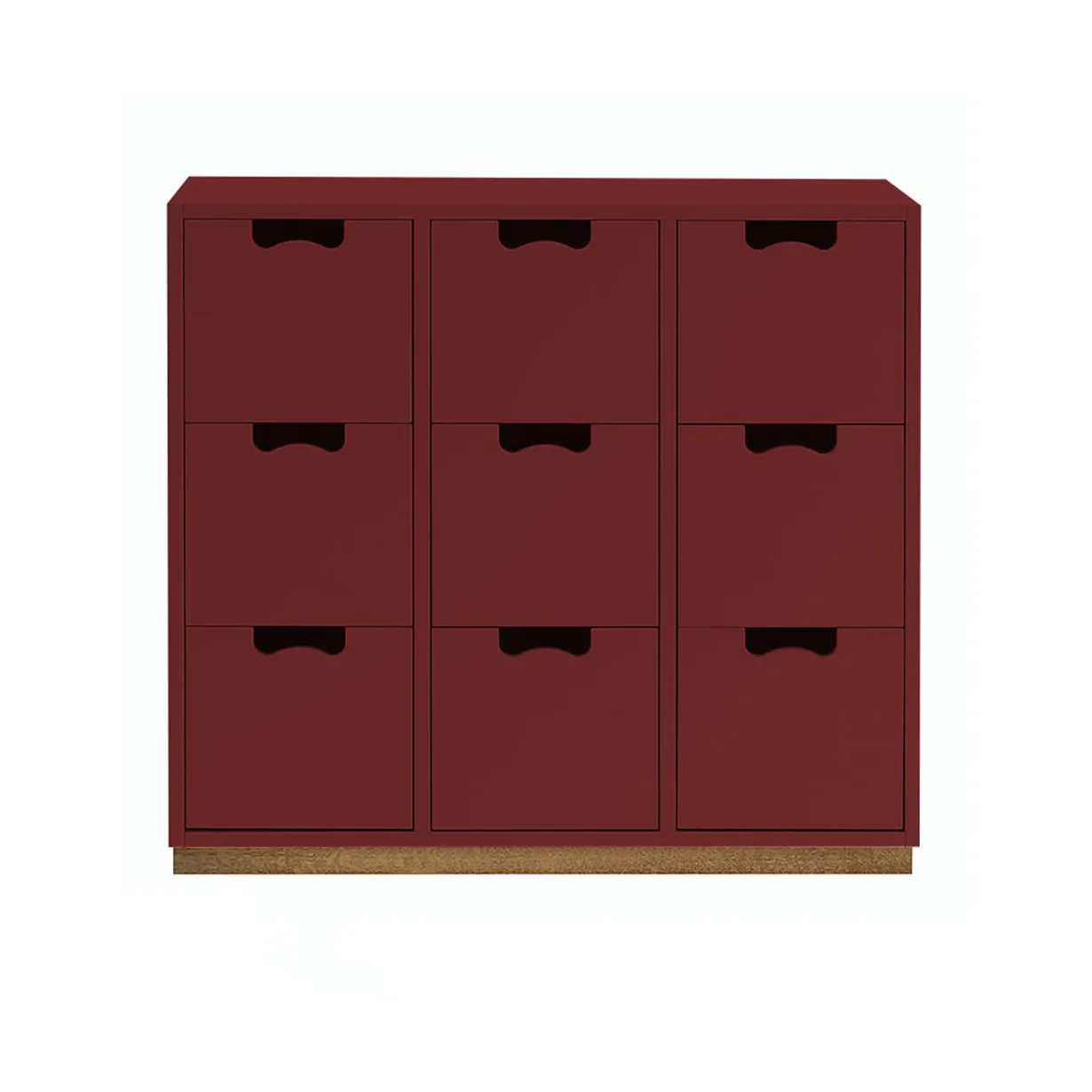 Commode Snö B3, Brown red Asplund