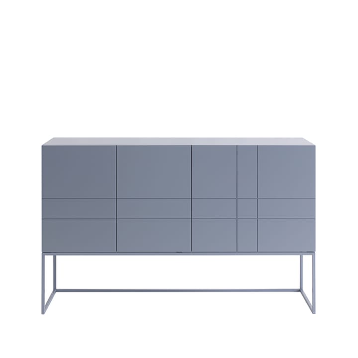 Kilt Light 137 table d'appoint - nordic blue, 3 portes - Asplund