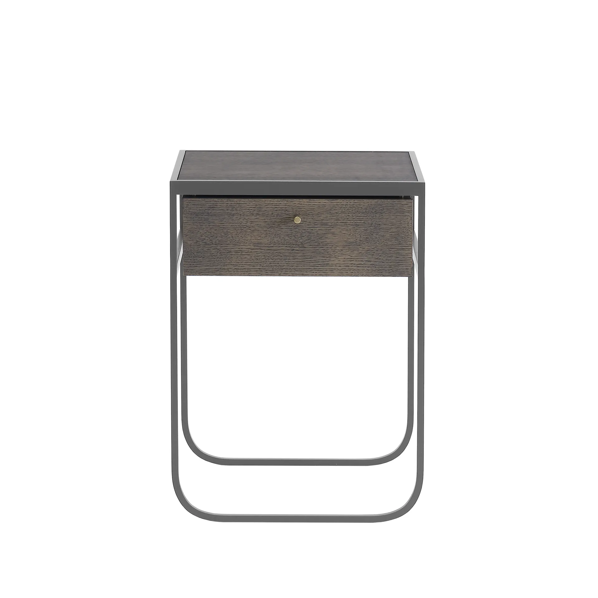 Nati Tati Drawer table de chevet, storm grey, chêne fumé Asplund