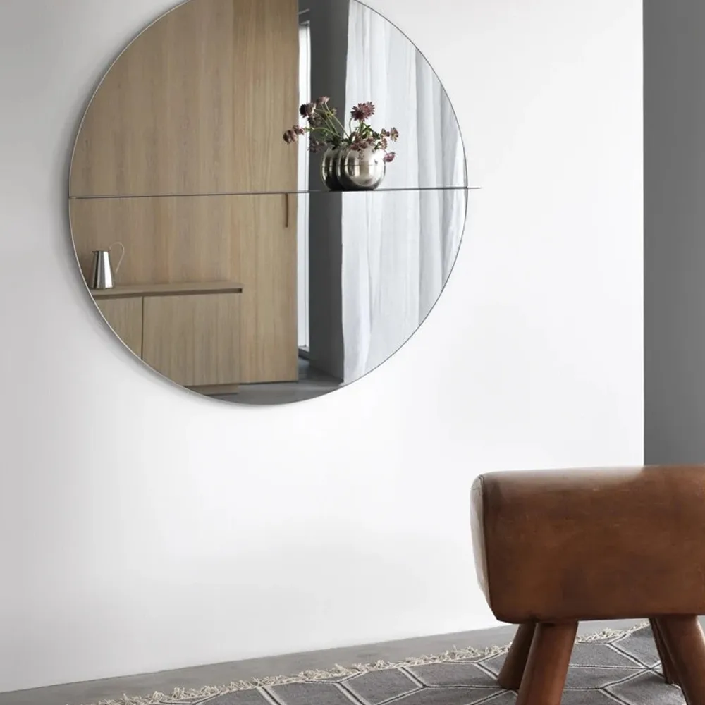 Otto miroir, Bronze-large-miroir teinté Asplund