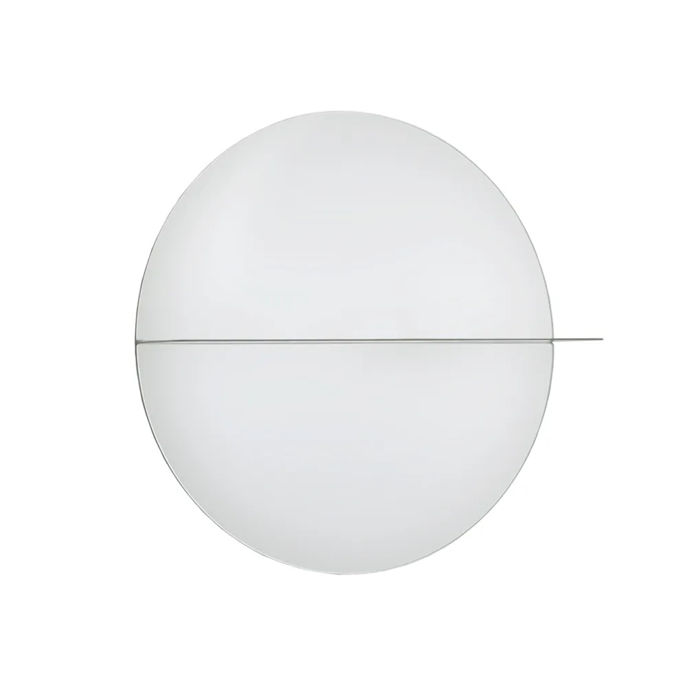 Otto miroir, green khaki, large, miroir clair Asplund