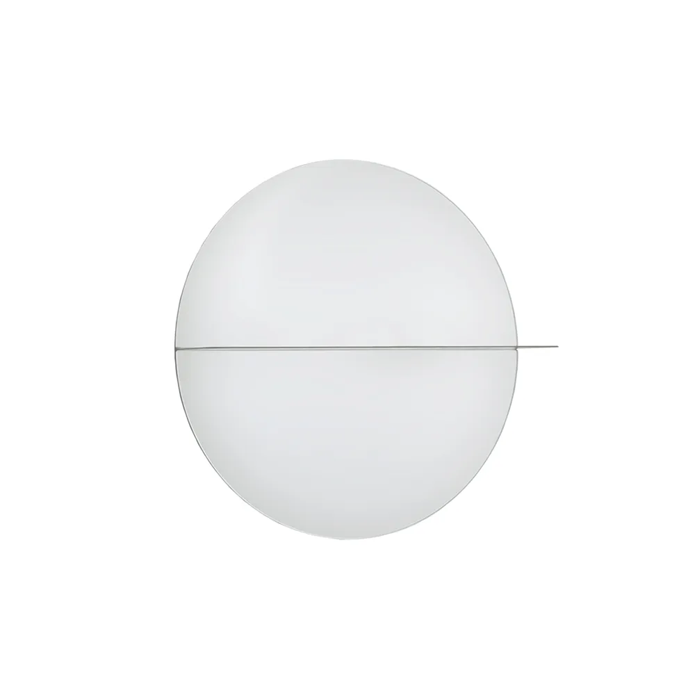 Otto miroir, green khaki, small, miroir clair Asplund