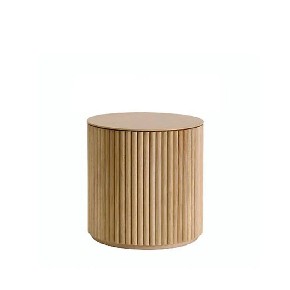 Petit Palais table d'appoint, chêne naturel, h42 Asplund