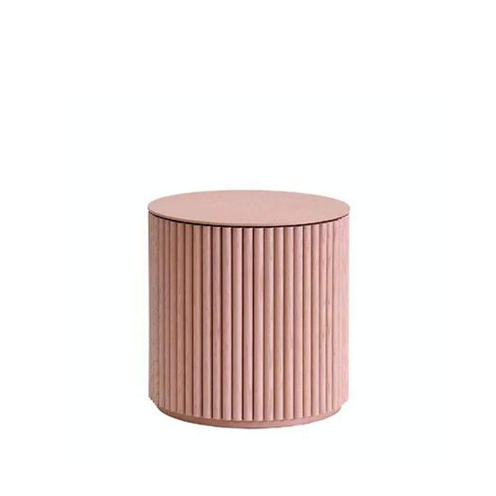 Petit Palais table d'appoint, dusty pink, h42 Asplund