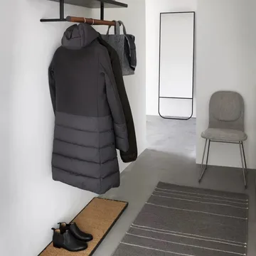 Porte-chaussures Belle - char grey, 90cm, fibre de coco naturelle - Asplund