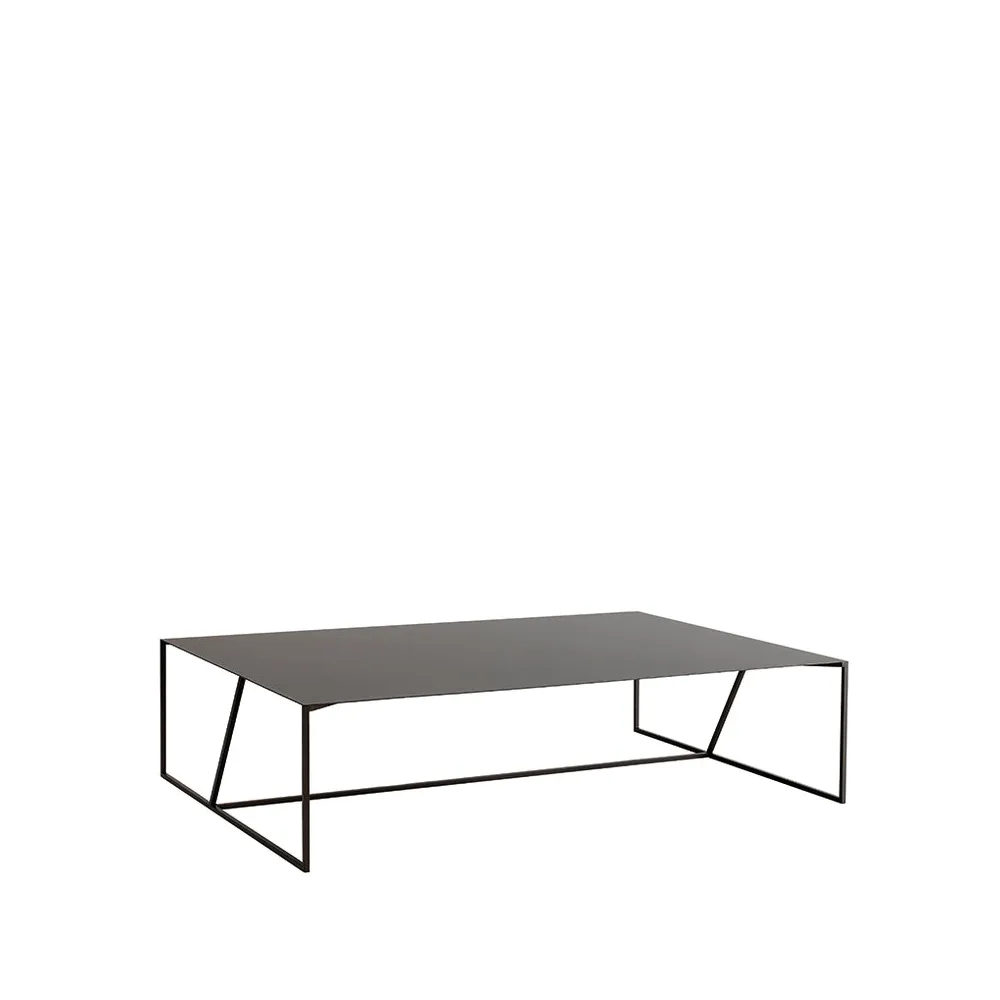 Table basse Oblique, bronze, square Asplund