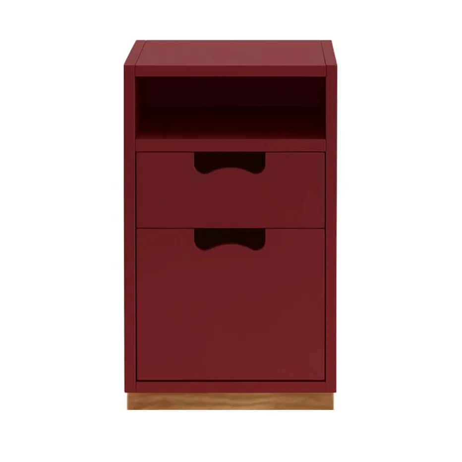 Table de chevet Snö G3, Brown red Asplund