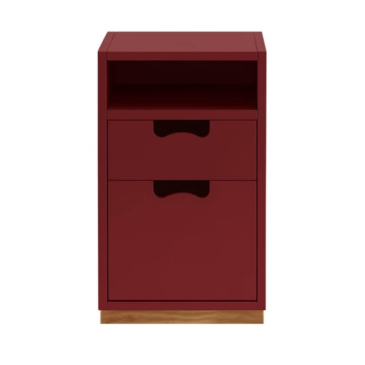 Table de chevet Snö G3 - Brown red - Asplund