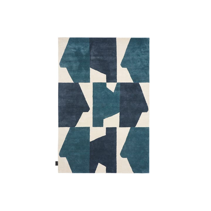 Tapis Ally - bleu/blanc, 160x240 cm - Asplund