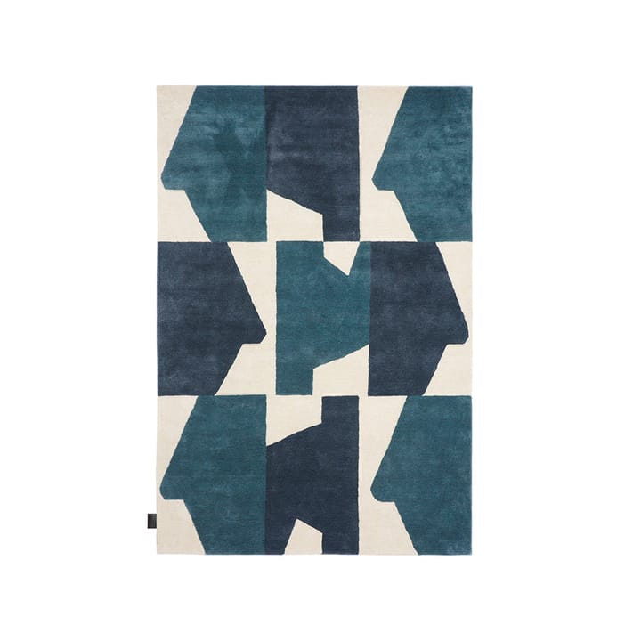 Tapis Ally - bleu/blanc, 200x300 cm - Asplund