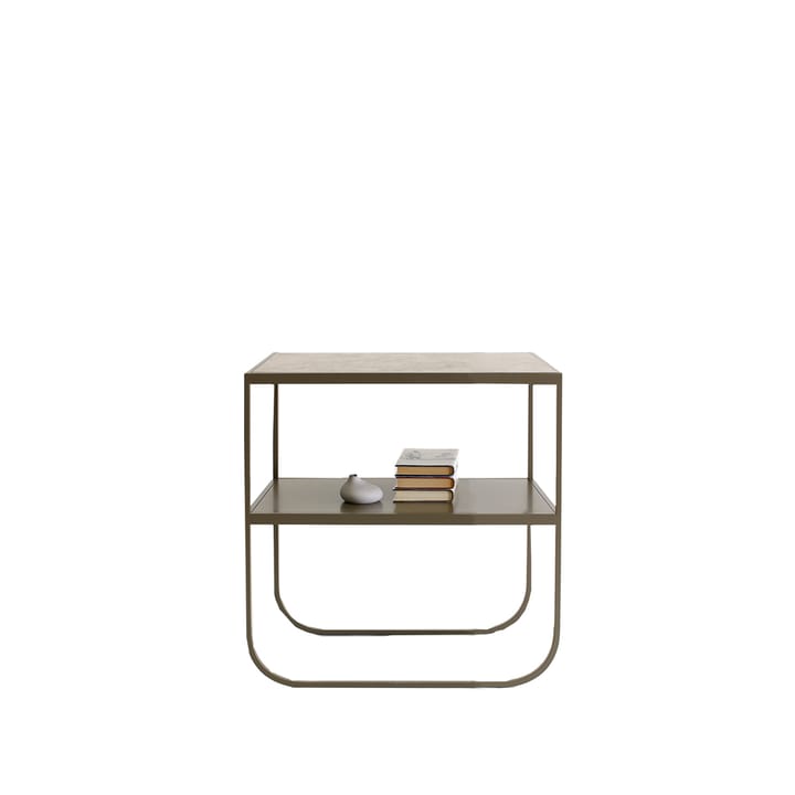 Tati Console 65 table d'appoint - calcaire jura, support nougat, 65 - Asplund