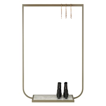 Tati porte-vêtements - bronze, large, marbre carrara - Asplund