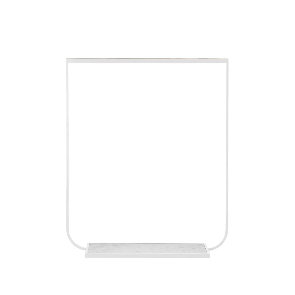 Tati porte-vêtements, white, large, marbre carrara Asplund