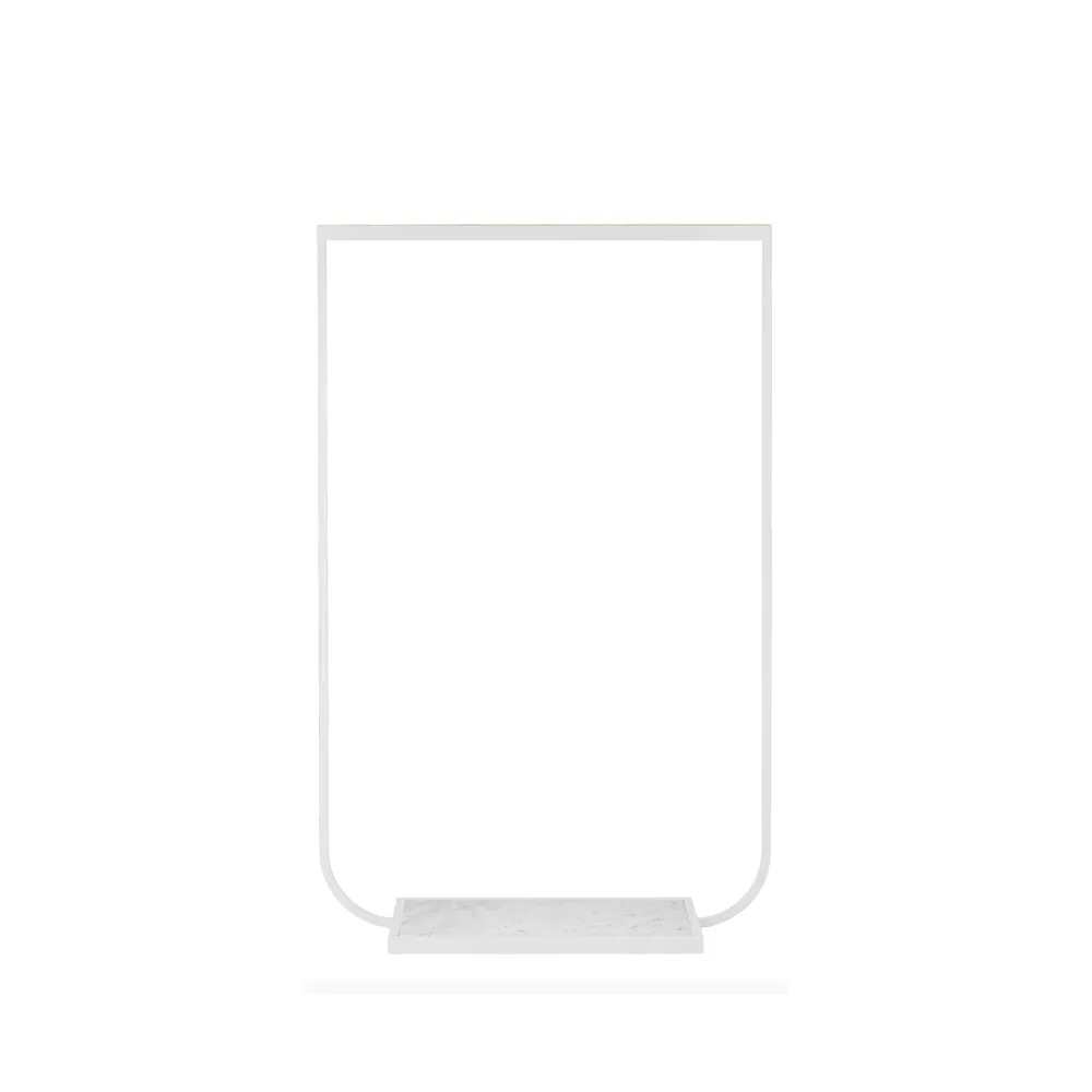 Tati porte-vêtements, White, small, marbre carrara Asplund