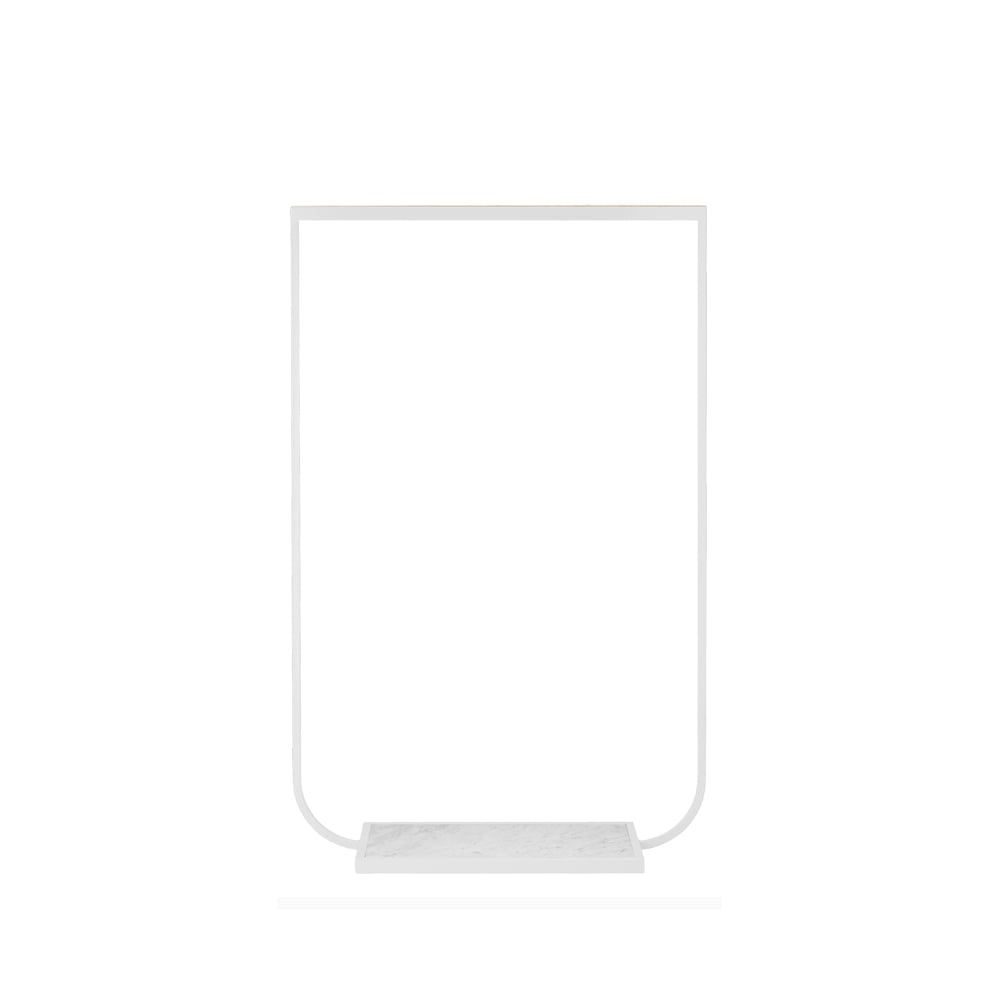 Asplund Tati porte-vêtements White, small, marbre carrara