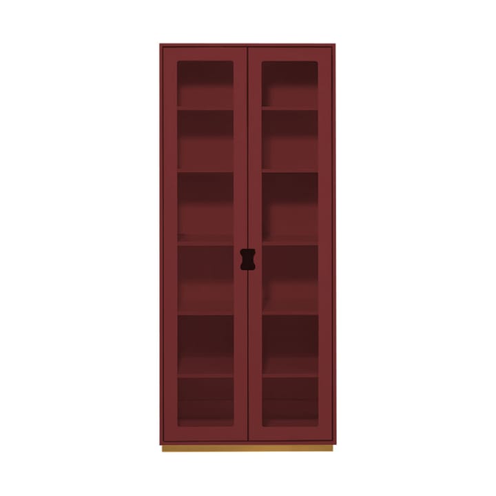 Vitrine haute Snö F - Brown red, profondeur : 30 cm - Asplund