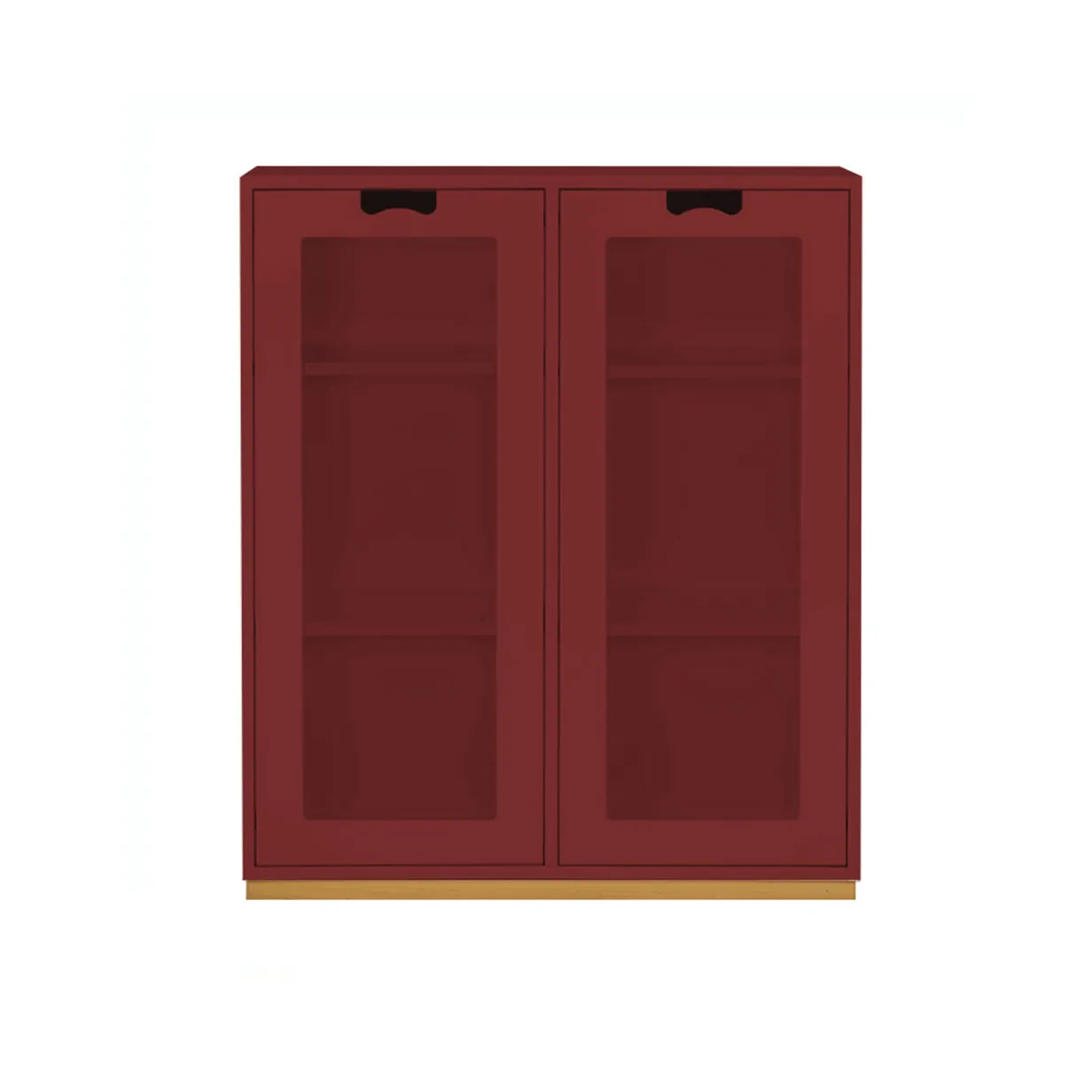 Vitrine Snö E, Brown red, Profondeur : 30 cm Asplund