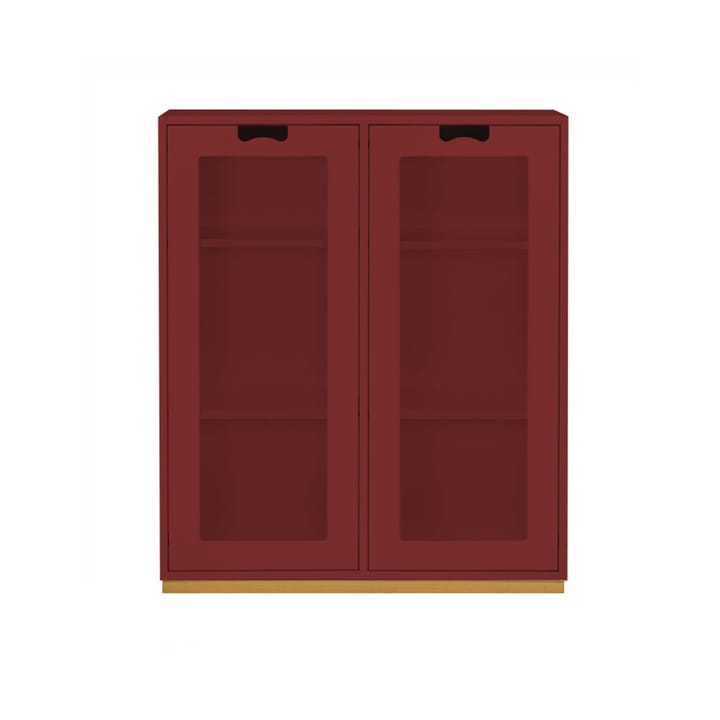 Vitrine Snö E - Brown red, Profondeur : 30 cm - Asplund