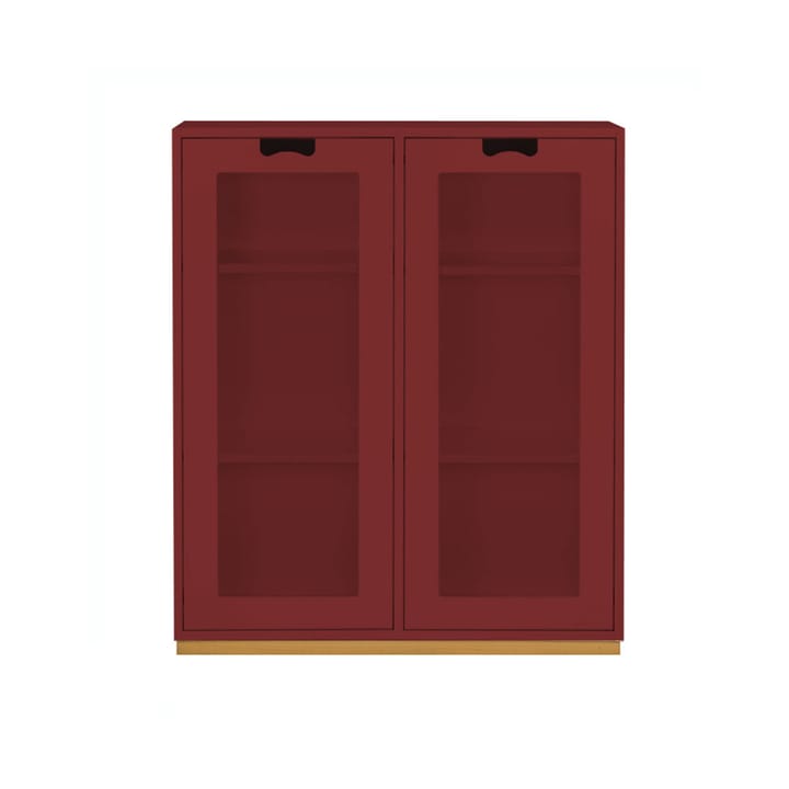 Vitrine Snö E - Brown red, profondeur: 30 cm - Asplund