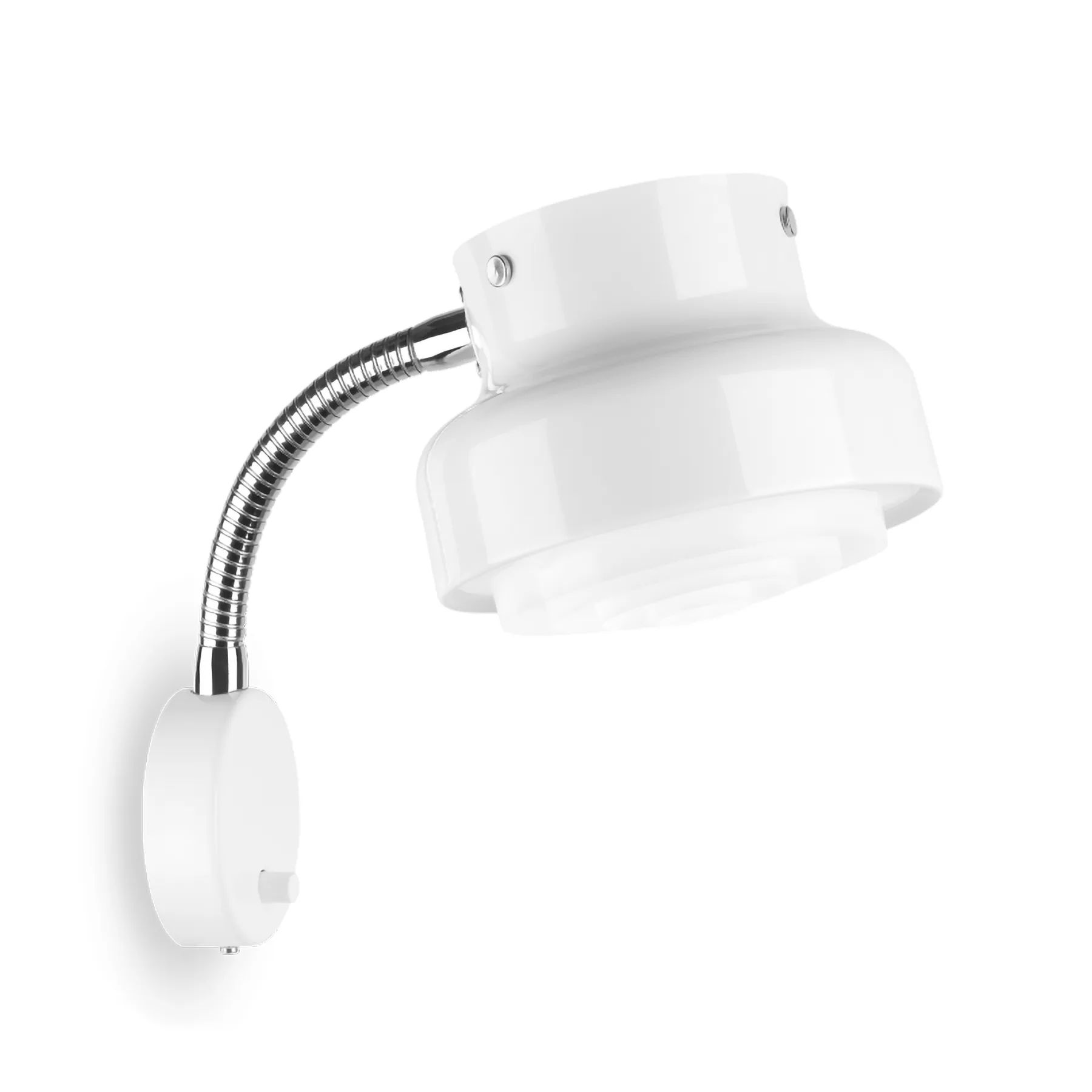 Applique murale Bumling mini Ø 19 cm, Blanc Ateljé Lyktan