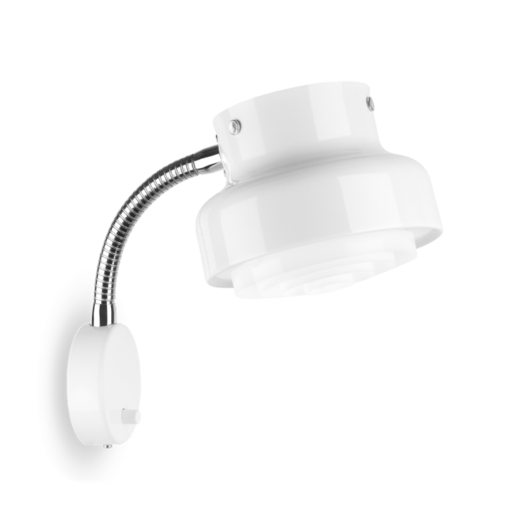 Applique murale Bumling mini Ø 19 cm, Blanc Ateljé Lyktan