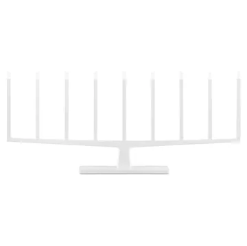 Bougeoir de l'avent Adventure à 9 bras - Blanc - Ateljé Lyktan