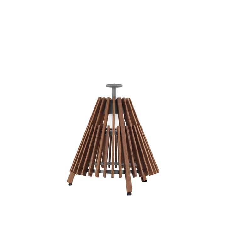 Lampadaire Tipi - frêne traité thermiquement, 527, aluminium - Ateljé Lyktan