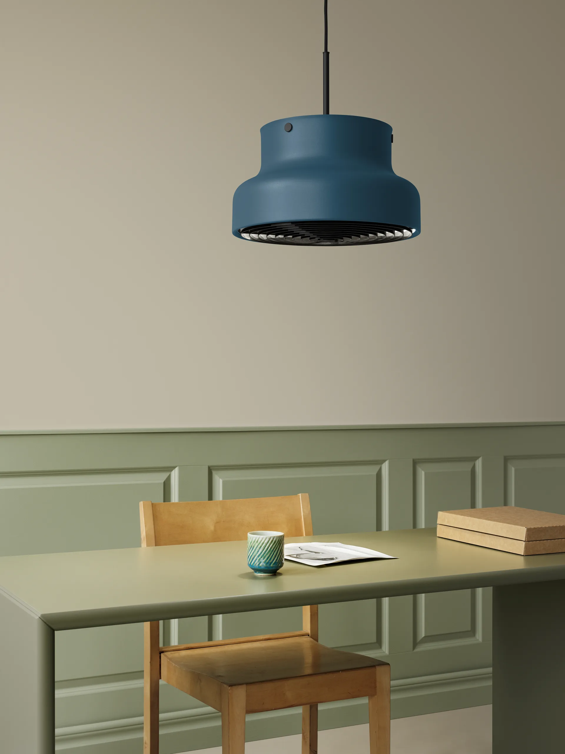 Lampe Bumling 40 cm, Bleu poudré Ateljé Lyktan