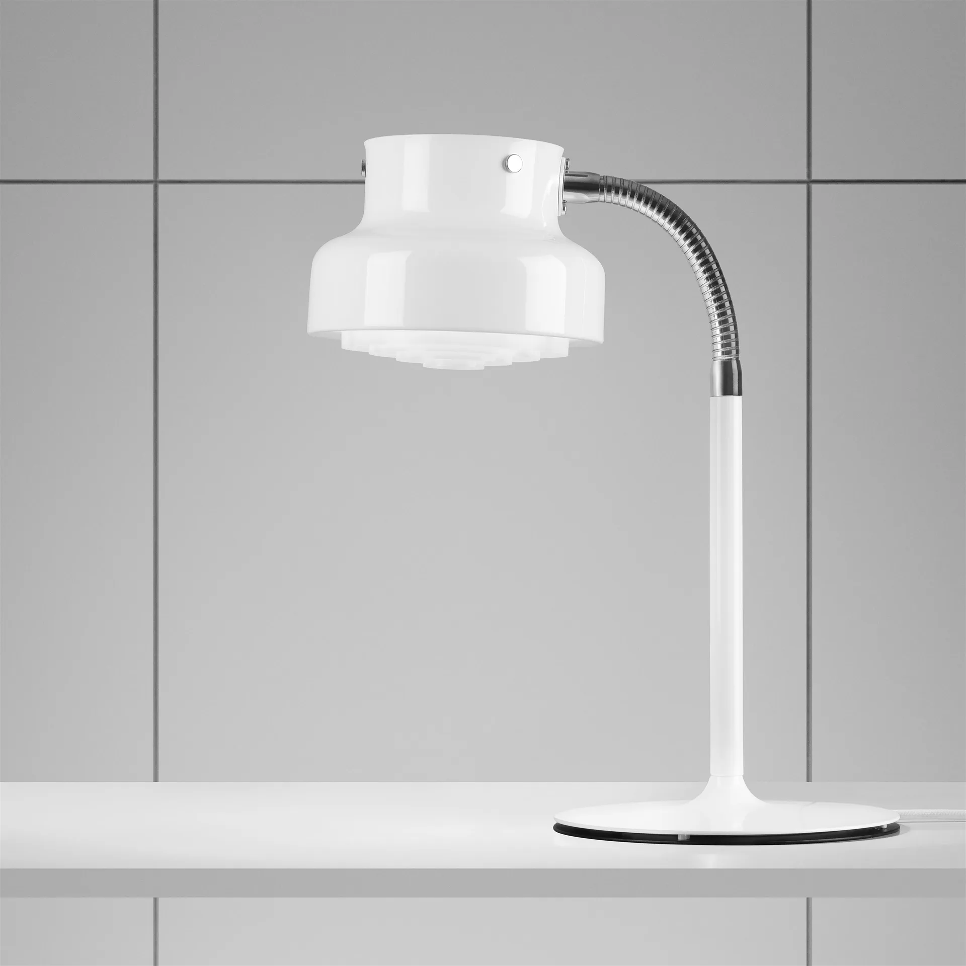 Lampe de table Bumling mini Ø 19 cm, Blanc Ateljé Lyktan