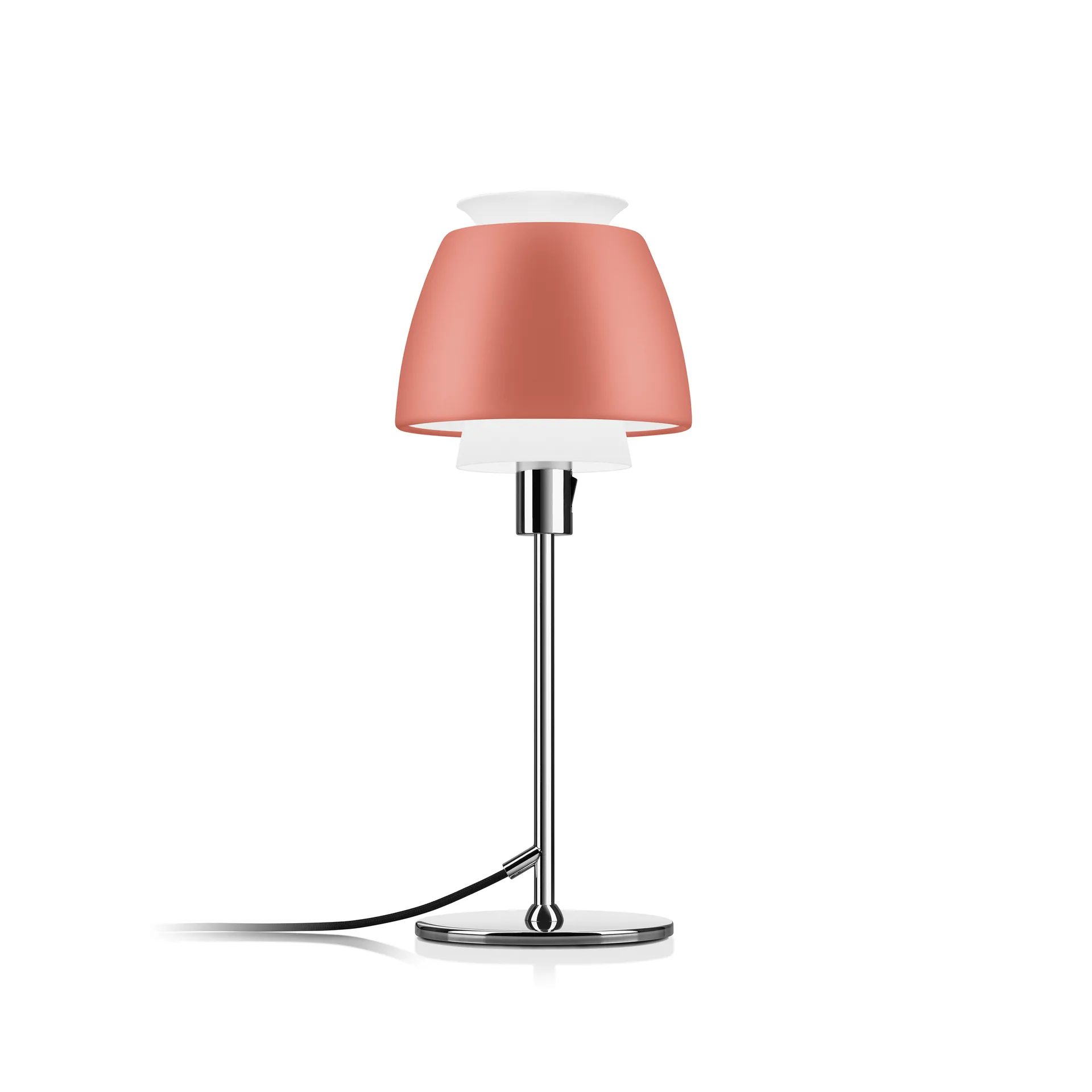 Lampe de table Buzz, saumon, LED Ateljé Lyktan