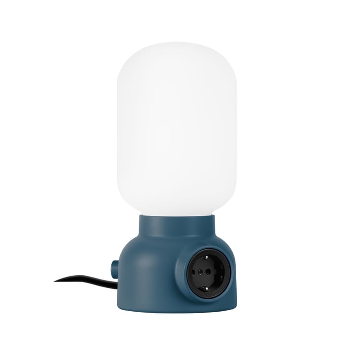 Lampe de table Plug - bleu pétrole - Atelje Lyktan