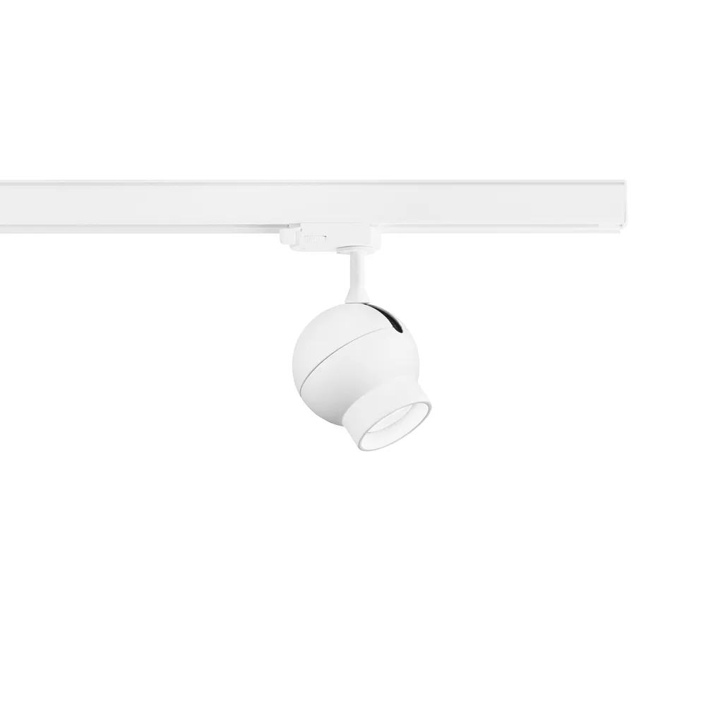 Projecteur triphasé Ogle Mini, blanc Ateljé Lyktan