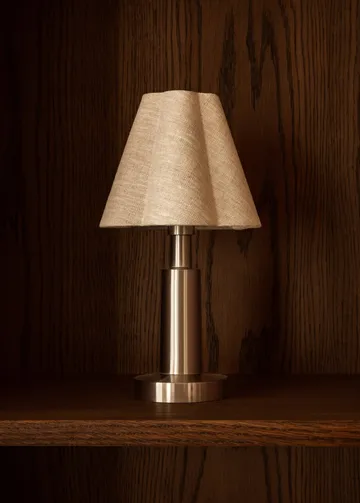 Admiral lampe de table portable - Chrome-lin, 27 cm - Audo Copenhagen