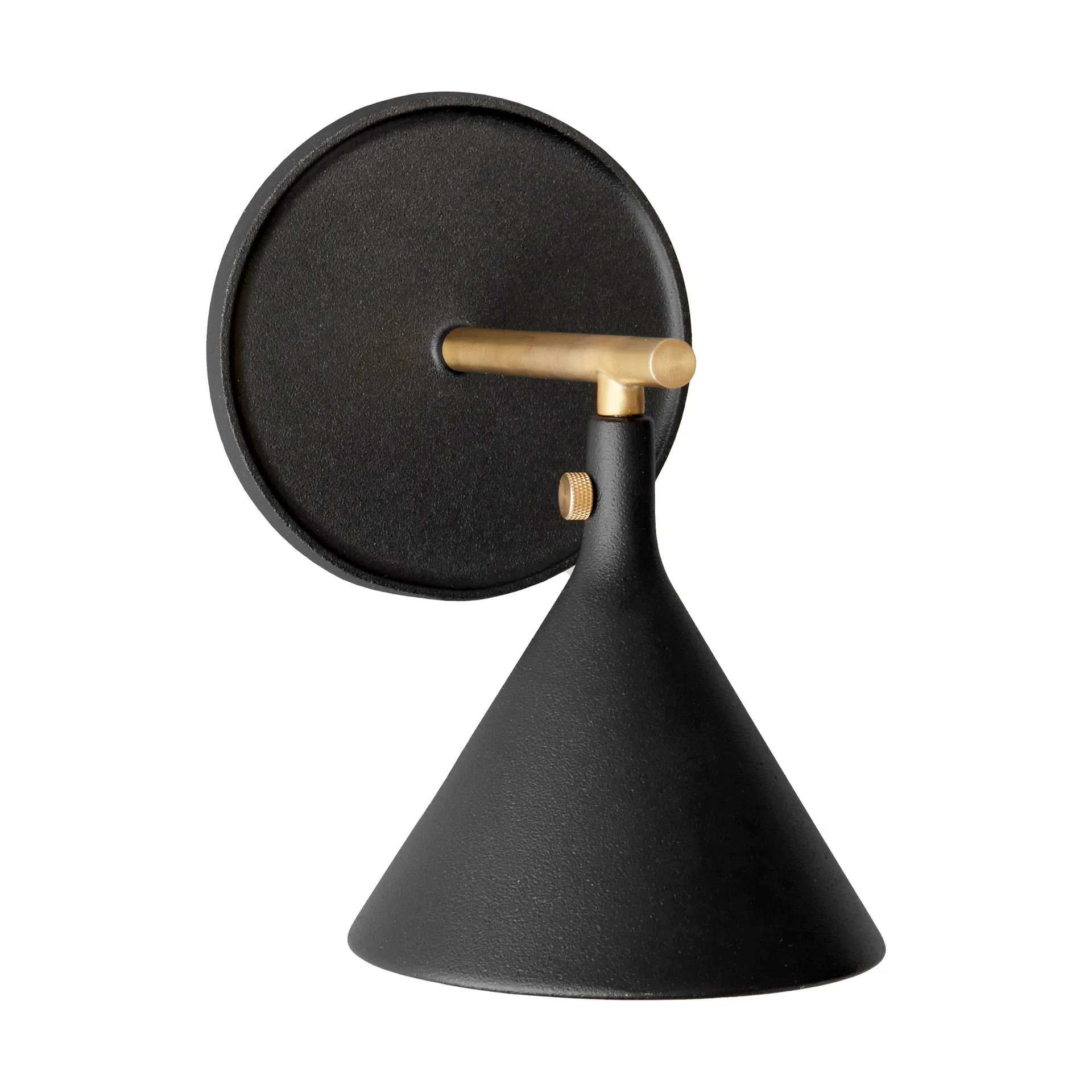 Applique murale Cast Sconce diffuser montage fixe, Black Audo Copenhagen