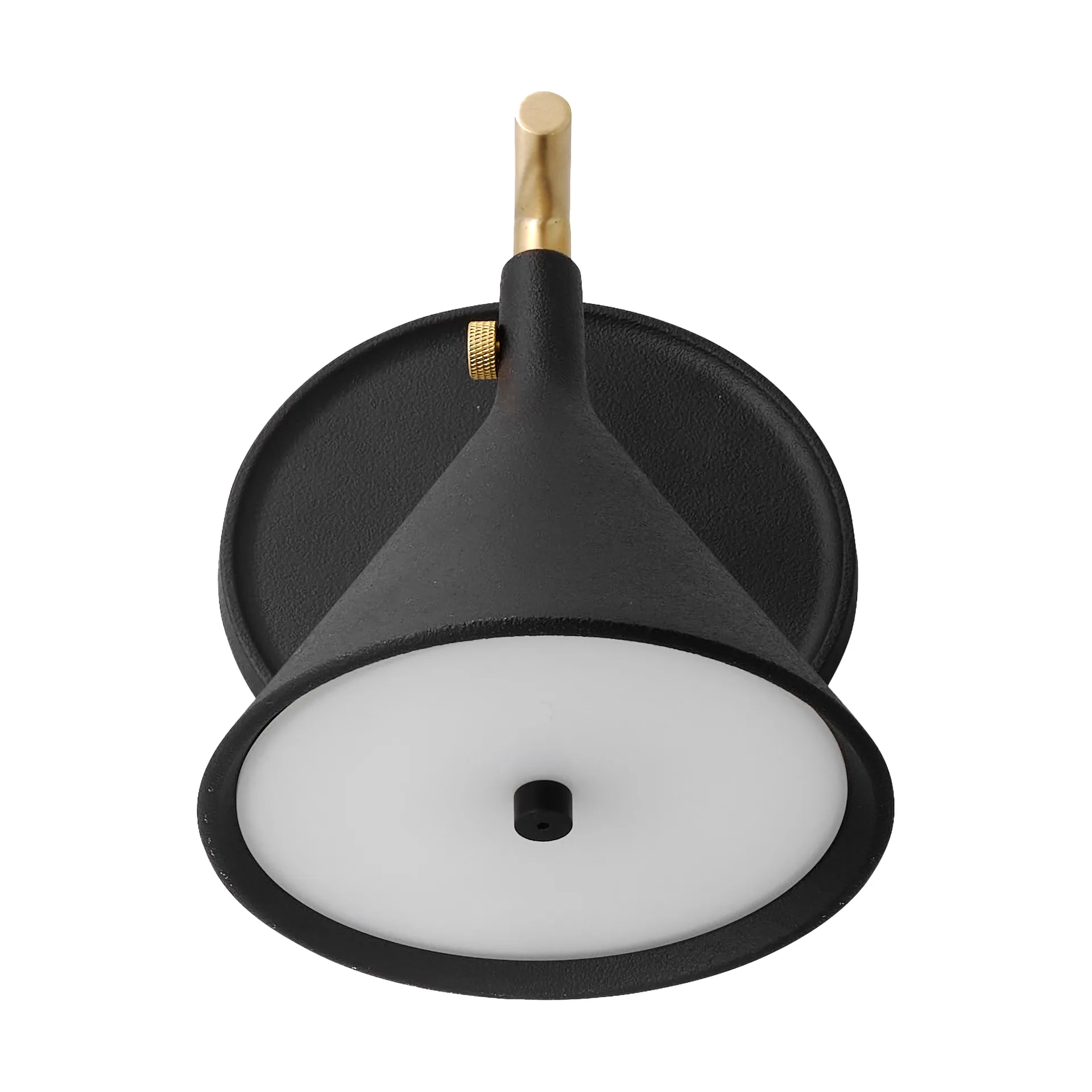 Applique murale Cast Sconce diffuser montage fixe, Black Audo Copenhagen