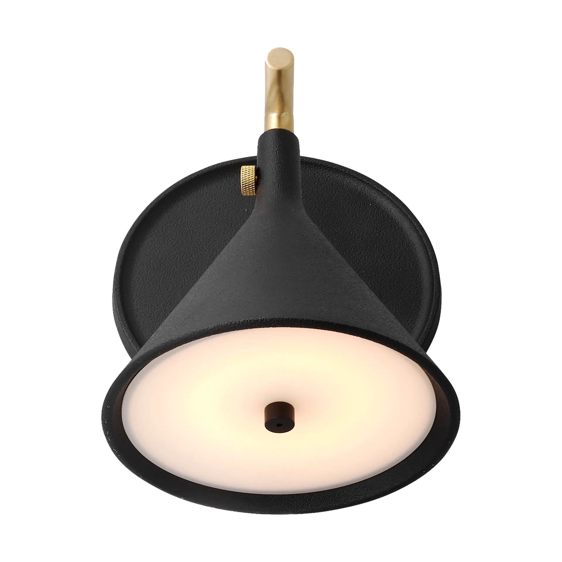 Applique murale Cast Sconce diffuser montage fixe, Black Audo Copenhagen
