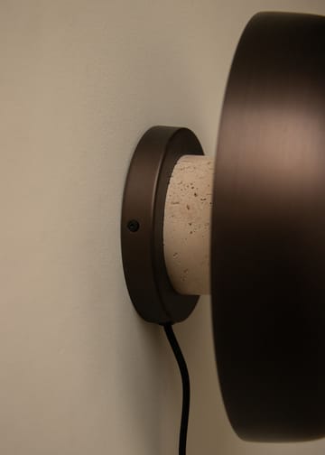 Applique murale Reverse - Bronzed aluminium - Audo Copenhagen
