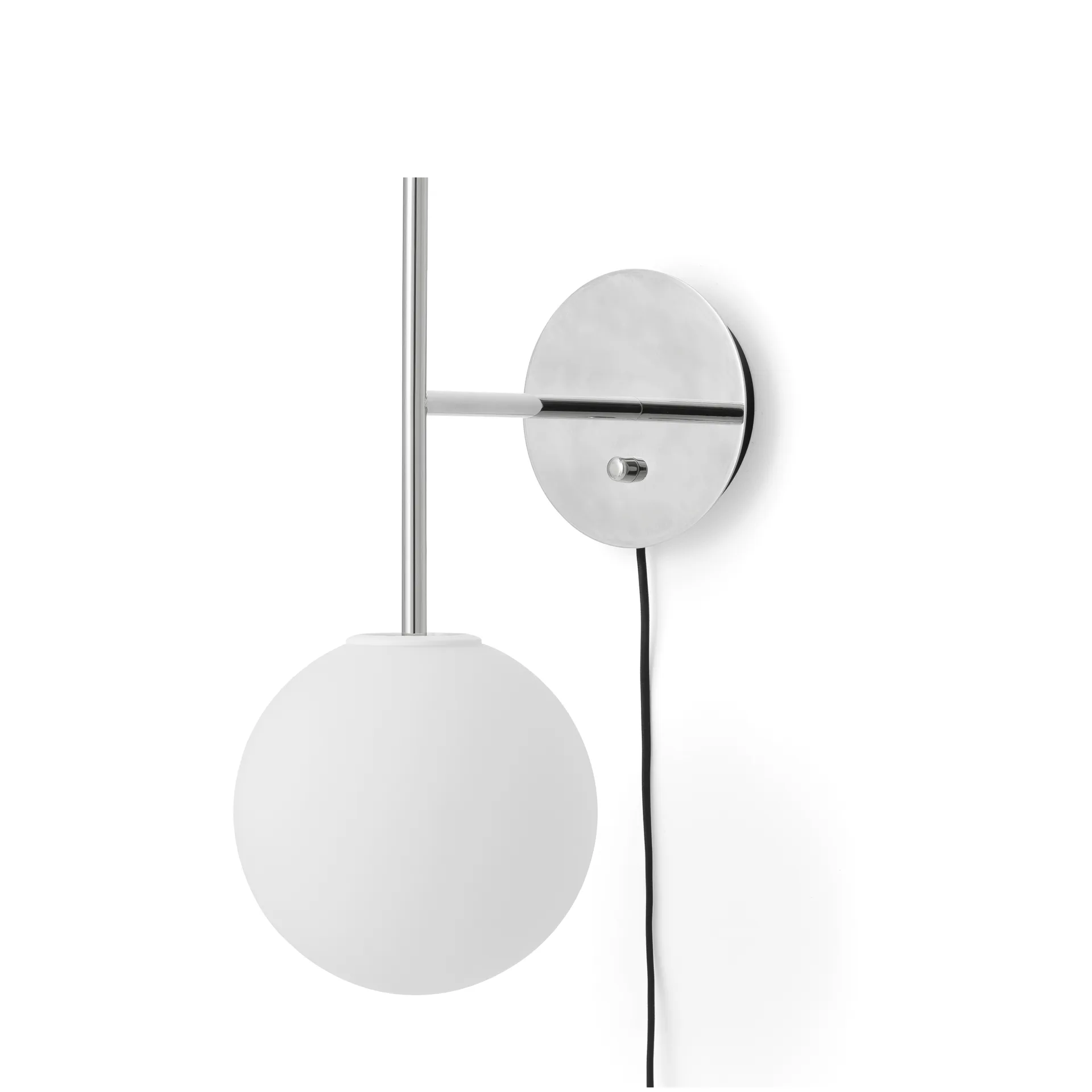 Applique murale TR Bulb Suspended, Polished steel Audo Copenhagen