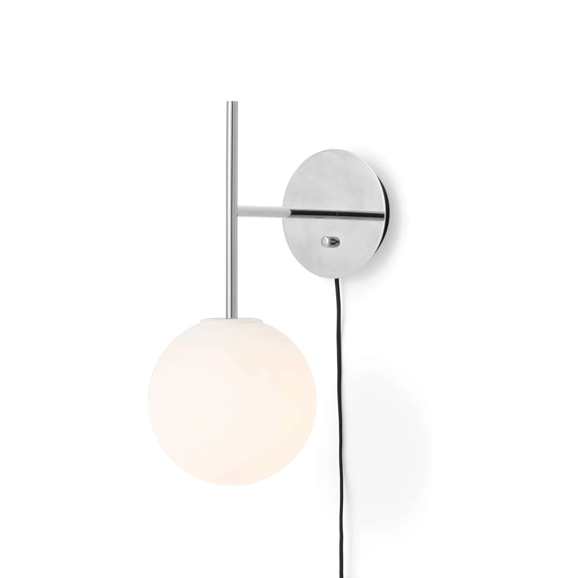 Applique murale TR Bulb Suspended, Polished steel Audo Copenhagen