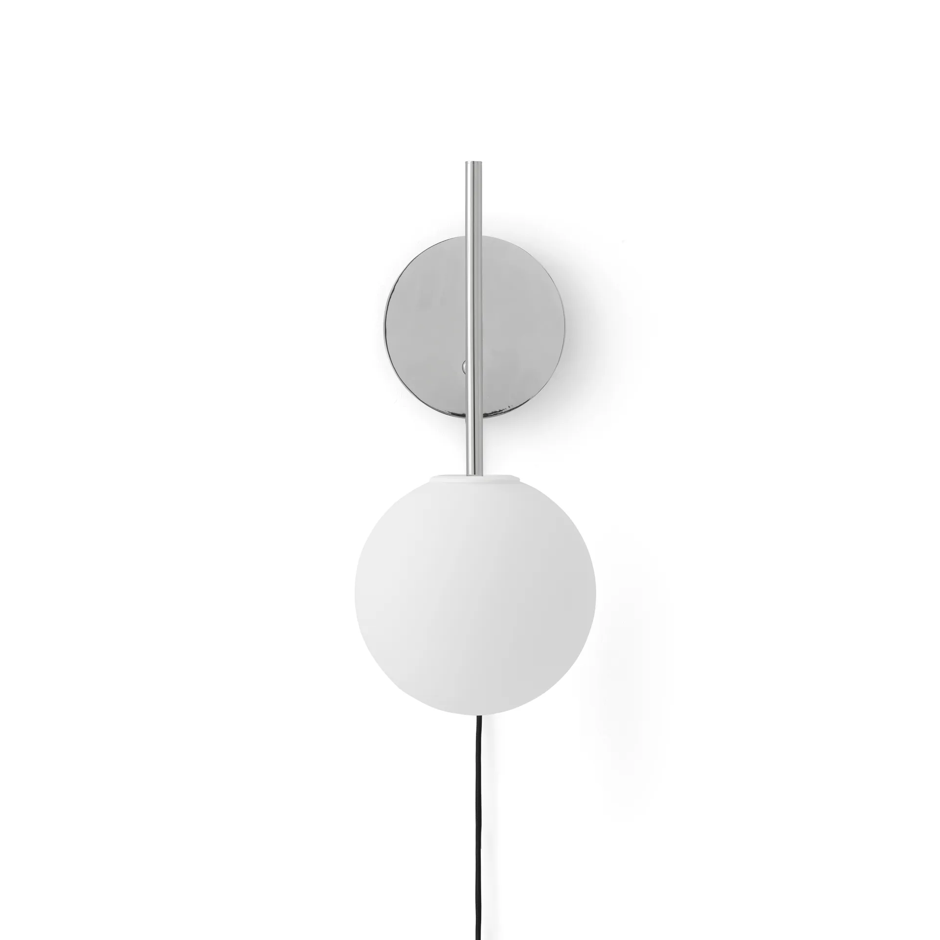 Applique murale TR Bulb Suspended, Polished steel Audo Copenhagen
