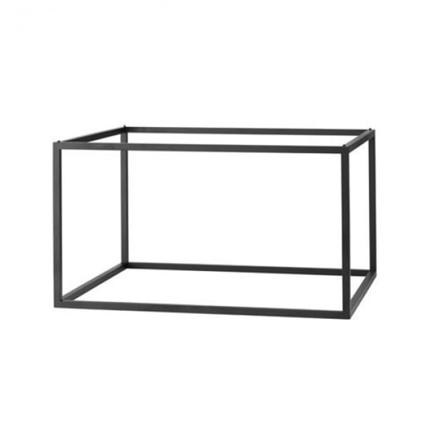 Audo Copenhagen Base pour Frame 49 Noir | Design Scandinave | Étagères & systèmes de rayonnage | Noir
